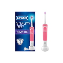 Oral-B Vitality 100 3D White Elektrikli Diş Fırçası Pembe