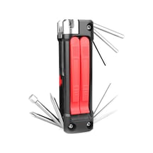 Skycity Bisiklet Bakım Aleti Çok İşlevli 25 Araçlı Folding Dışarıda Taşınabilir Çelik Bisiklet Tamir Seti Çok Renkli