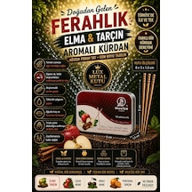 Mucize Elma-tarçın Aromalı Kürdan-sakız Ve Şeker Alternatifi -değişik Meyve Tatlarında Nefes Ferahlı