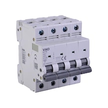 6vtb-4c125 Otomatik Sigorta 6ka C Tipi 4 Kutup 125a