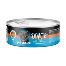 Prochoice Döner Bites Sos İçinde Beyaz Balıklı Yetişkin Kedi Konservesi 70 Gr