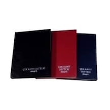 Çek Kayıt Defteri Dik 12X17 160 Yap. Özkan Bordo