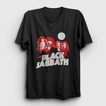 Presmono Unisex Band Black Sabbath T-shirt Siyah