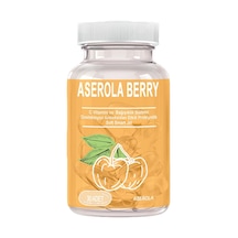 Aserola Berry 1 Kutu Aserola Ekstratlı C Vitaminli Antioksidanlı Probiyotik 30lu Soft Jel Kapsüller
