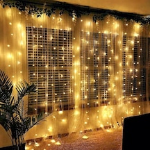 Coverzone Led Işık 5 Metre Sarı Işık Kornişe Takılabilir Aydınlatma Usb Girişli, Bakır Telli, 10 Halkalı Diğer