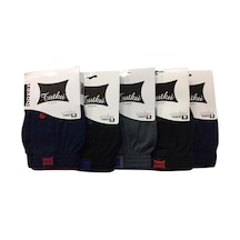 Tutku 5'Li Penye Boxer Rahat Klasik Kesim lu Erkek Boxer 001