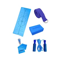 Avessa 5 Parça Pilates Seti No4 Mavi