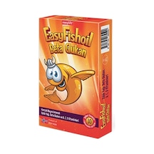 Easyvit Easyfishoil Beta Glukan Çiğnenebilir 30 Tablet Jel Form