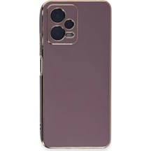 Muratech Newface Xiaomi Poco X5 5g Kılıf Volet Silikon - Mor