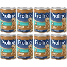 Pro Line Dana Etli Yetişkin Köpek Konservesi 8 x 400 G