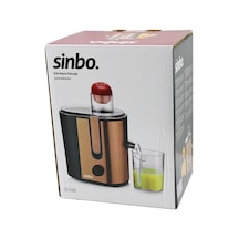Sinbo Katı Meyve Sıkacağı - Elektrikli - Rose Gold - 450 Ml Meyve Suyu Haznesi