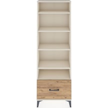 Arges Dolap 5 Raflı Tek Çekmeceli 60x30x182 Aytaşı-çam Aytaşı
