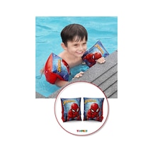Spiderman Örümcek Adam Figürlü Deniz Havuz Çocuk Yüzücü Kolluk - 3 - 6 Yaş Arası - 23 X 15 Cm Çok Renkli