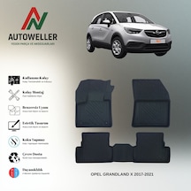 Opel Grandland X 2017-2021 Uyumlu Havuzlu Oto Paspas