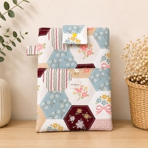 Patch&soul Rüya Bahçesi Patchwork Kitap Ve Tablet Kılıfı El Yapımı Kılıf