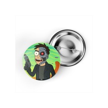 Terminator - 44 Mm İğneli Çanta Rozeti - 5 Adet Diğer