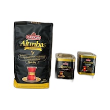 Çaykur Altınbaş Klasik Siyah Çay 500 G + Karanfilli + Tomurcuklu Siyah Çay 2 x 100 G