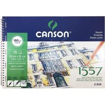 Canson 1557 Eskiz Defteri Spiralli 180G 15 Yaprak 25X35