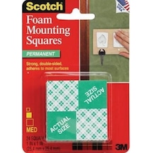 Scotch Çift Taraflı Yapışkan Köpük Kare 2,5x2,5 Cm Diğer