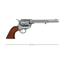Denix Dekoratif Cal.45 Peacemaker Revolver 7½'' 35 Cm , Amerika 1873