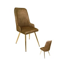 Çırağan Sandalye Gold - Kahve Çok Renkli