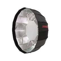 Jinbei 85 CM BD Softbox - Beauty Dish Speedbox Şemsiye Gümüş