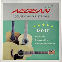 Asm Aegean Akustik Gitar Teli Takım