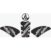 Mondial Drift 125 L Tank Pad Siyah Gri 519843059