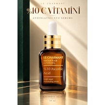 %10 C Vitamini Serumu Askorbik Asit İçeren Aydınlatıcı Yüz Bakım Serumu 30 Ml