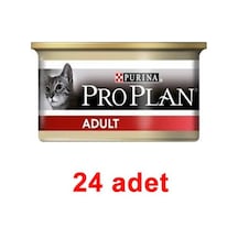 Purina Pro Plan Adult Tavuklu Yetişkin Kedi Konservesi 24 x 85 G