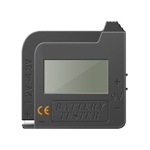 Yaozixa Dijital Ekranlı Pil Testeri - 1.2-4.8v Aralığında Pil Voltajı Ve Kapasitesi Testeri Aa, Aaa, D, C, Lityum, Cr2032 Vb.