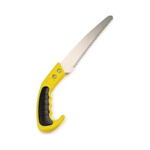 Budama Testeresi, 30 Cm Paslanmaz Çelik Dişli Bıçak, 17 Cm Ergonomik Saplı, Ağaç Dalları Ve Bahçe Budama İşle