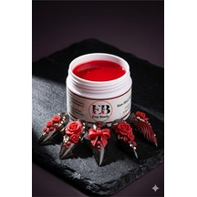 30ml Hamur Jel Kırmızı 3d Nail Art Non-stick Protez Tırnak Hamur Jel Non-stıck 5 Bordo