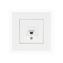 Günsan Eqona Beyaz Tekli Data Prizi (RJ45 Cat6)