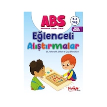 ABS Eğlenceli Alıştırmalar - Dil Matematik Dikkat ve Çizgi Etkinlikleri 5 - 6 Yaş - Buçe Dayı - Pinokyo