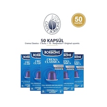 Caffe Borbone Classica 50'li Kapsül Kahve - Nespresso Uyumlu, Aylık Stok Avantajı