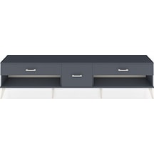 Arges Tv Ünitesi 3 Çekmeceli 220x30x51 Antrasit-antrasit Antrasıt/antrasıt - Antrasıt