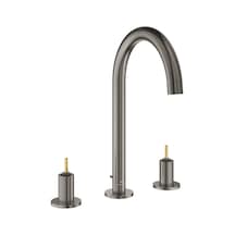 Grohe Atrio 3 Delikli Lavabo Bataryası 1/2" L-Boyut - 20593AL0 Siyah
