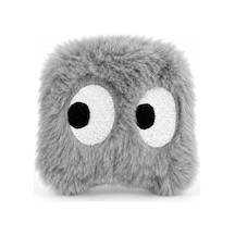 Mynx Yan Bakan Hışırtılı Peluş Oyuncak Gri