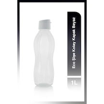 Eco Şişe Kolay Kapak Suluk Ve Matara Beyaz 1lt Beyaz