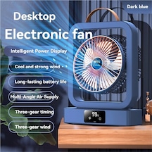 Jialan Katlanabilir Zamanlı Masaüstü Vantilatör, Ev Usb Yüksek