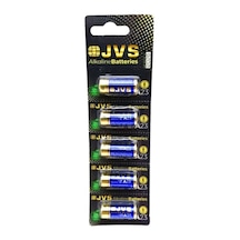 Jvs A23 Lr23 12v Alkalin Araç Kumanda Pili 5 Li Paket Garaj Kapısı Alarm Pili