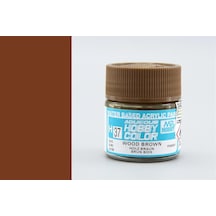 10 Ml. Wood Brown Aqueous Serisi Maket Boyası, Mr.hobby H037 Standart