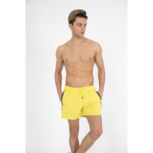 Miami Beach Erkek Deniz Şortu Mb-2201 Sarı Miami Beach Erkek Deniz Şortu Mb-2201 Sarı