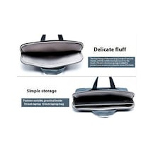 Ebitda Lisen 15,6 Dizüstü Bilgisayar Çantası - Mini Saklama Çantası, Koyu Mavi Çok Renkli