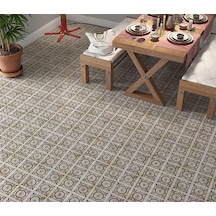 Yer Kaplama Zemin Kaplama Folyosu 65x130 Cm Marble Floor Yuvarlak