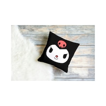 Kuromi Best Desenli Kare Yastık Kılıfı Çok Renkli