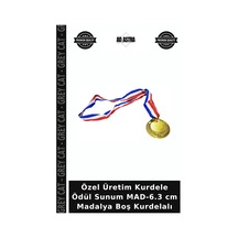 Özel Üretim Kurdele Ödül Sunum Mad-6.3 Cm Madalya Boş Kurdelalı Diğer