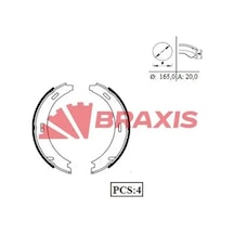 Mercedes E270 W210 El Fren Balatasi 1999-2002 Braxıs Ac0041