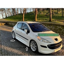 Peugeot 207 Yan Marşpiyel Takımı -- Plastik